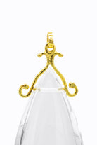 Natural rock crystal pendant — detail — Alexandra Essex Exquisite Jewels